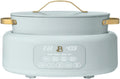10-in-1 6Qt Electric Multi-Cooker – Slow Cooker, Rice Cooker, Steamer & More | Touch Control, Oven-Safe, Dishwasher-Safe (Hydrangea Blue)