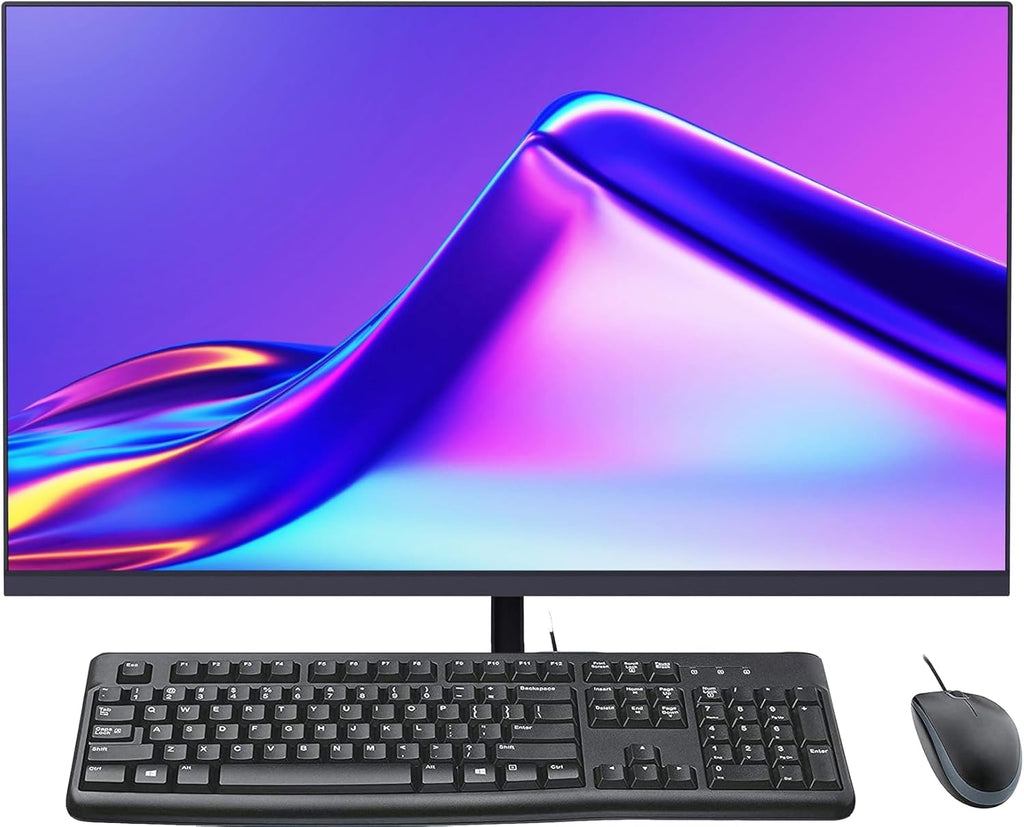 Dell Optiplex 5040 SFF Computer Desktop PC and Monitor 24" 1080p, Intel Core i5-6500, 8GB RAM, 256GB SSD, Wired Keyboard & Mouse, Displayport, WiFi, BT, Windows 11 Pro (Renewed)