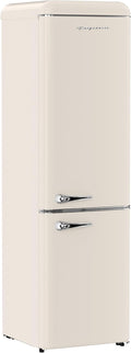 Frigidaire Retro 9.2 Cubic Foot Fridge with Bottom Mount Freezer, 9.2 cu. ft, Vanilla