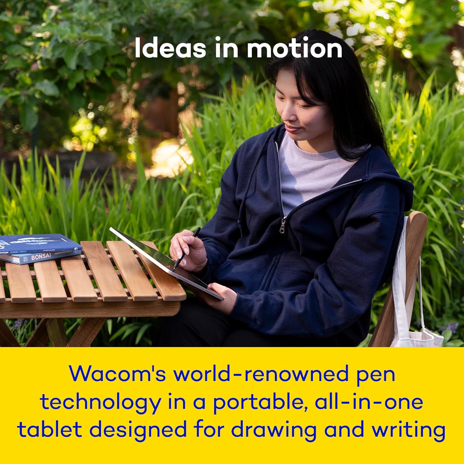 Wacom MovinkPad 11, Android Mobile Drawing Tablet, 11" with Battery-Free Slim Pro Pen 3, 8GB RAM/128 GB Storage, Quick Draw Feature, Anti-Glare Etched Glass Matte Screen, No Computer Needed