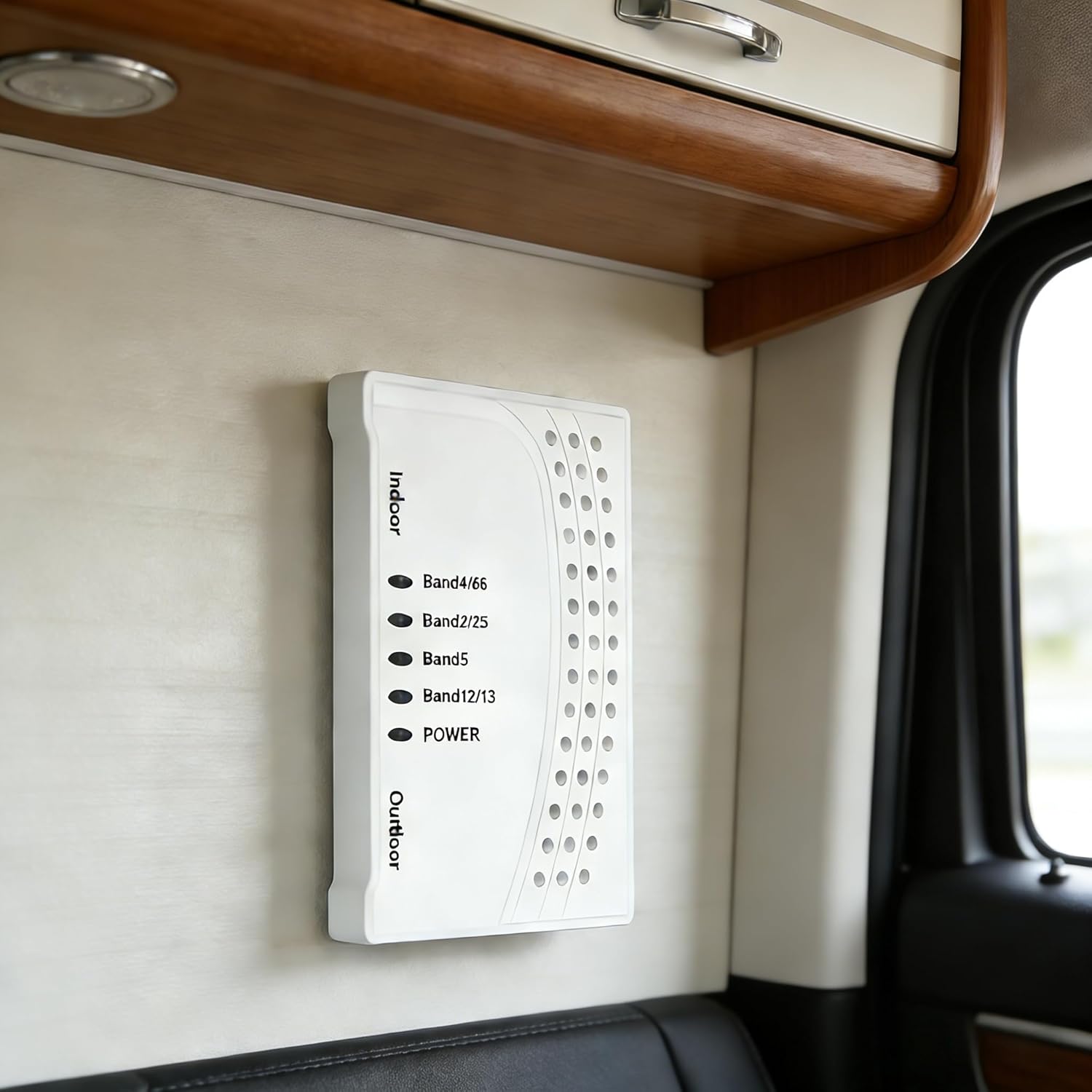 Cell Phone Booster for Home & Multi-Room, Cell Phone Signal Booster with 2 Indoor Antennas for Band 66/2/4/5/12/17/13/25,Up to 6000 Sq.Ft,Boost 4G 5G LTE Data for All U.S. Carriers, FCC Approved