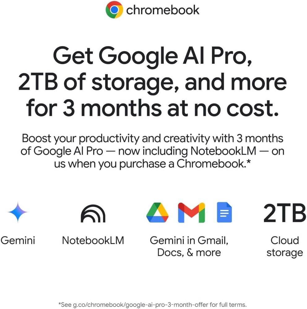 Lenovo Chromebook Duet - 2025 - Convertible Laptop - ChromeOS - 10.95" WUXGA IPS Touch Display - 4GB Memory - 64GB Storage - MediaTek Kompanio 838 - Luna Grey