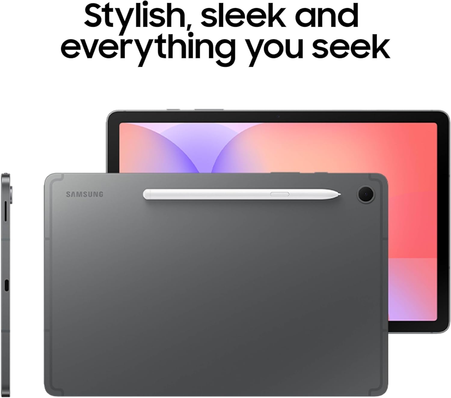 Samsung Galaxy Tab S10 Lite, 6GB RAM, 128GB, 2TB Expand, Long Battery Life, 10.9” LCD, S Pen for Note-Taking, Exynos 1380, Circle to Search, AI Tools, Gray