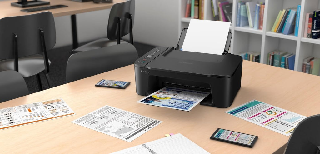 Canon PIXMA TS3720 - Wireless All-in-One Home Office Printer, Copier, Scanner, Mobile Friendly, Black