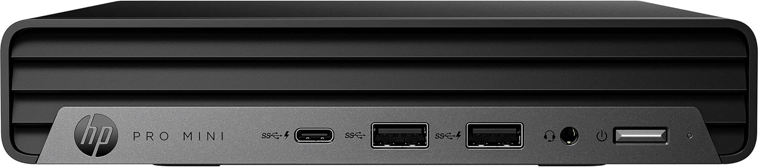 HP Pro Mini 400 G9 Desktop Computer, Intel Celeron G6900T Processor, 16GB DDR5, 512GB SSD, 3-Monitor Ports (2X DisplayPort + HDMI), WiFi 6E, RJ-45, USB-C, Wired Keyboard& Mouse, Windows 11 Pro