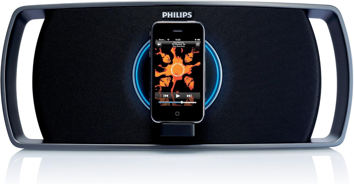 Philips Revolution Motorized Portable Speaker Dock for iPhone/iPod