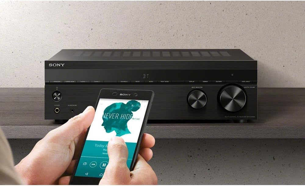 Sony STRDH590 5.2 Multi-Channel 4k HDR AV Receiver with Bluetooth Bundle with 3 YR CPS Enhanced Protection Pack