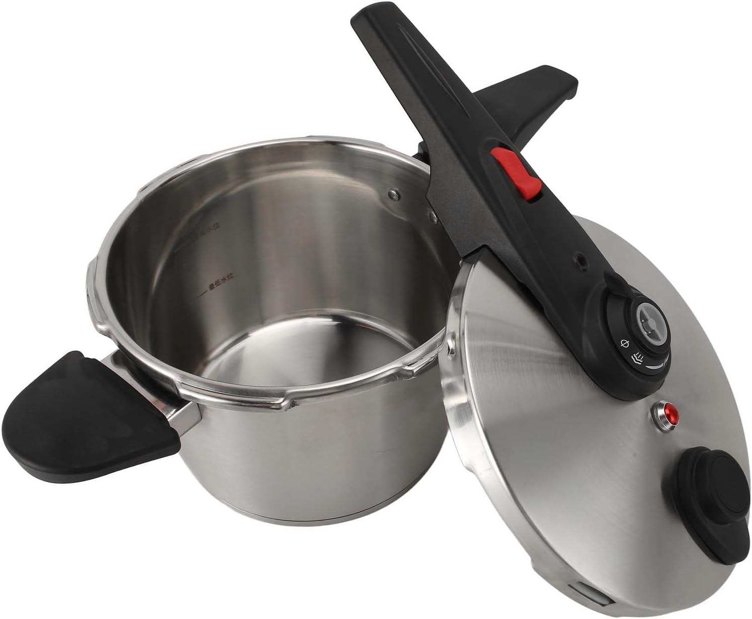 GLOGLOW Electric Pressure Cooker 304 Stainless Steel Multi Cooker, Quick Cooking for Home Kitchen with Pressure Control and Versatile Functions Kitchen Appliances (5L)