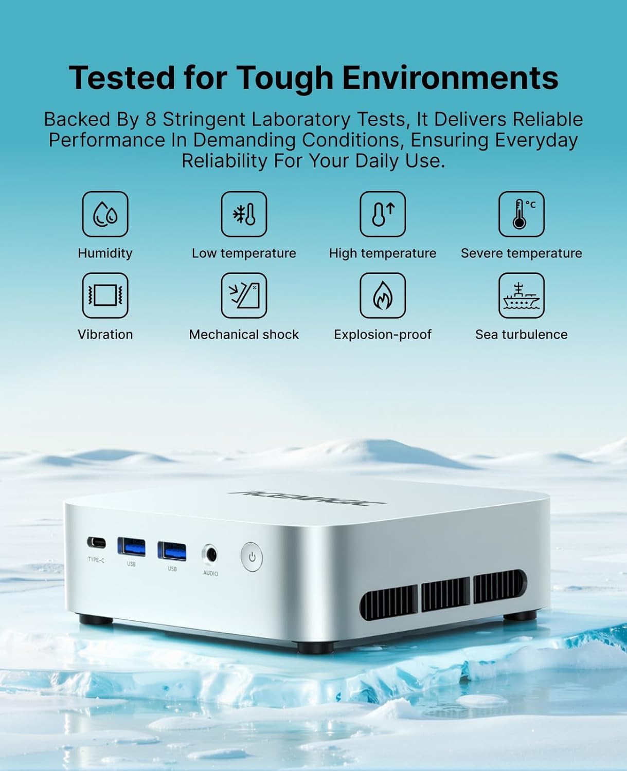 ACEMAGIC K1 Mini PC AMD Ryzen 4300U 16GB DDR4 1TB SSD Mini Computers (Turbo 3.7GHz), Win 11 Pro Radeon 4K Triple Display Desktop Computers 3.2USB-C Max 28W, VESA GbE/WiFi/BT Education/Business Office