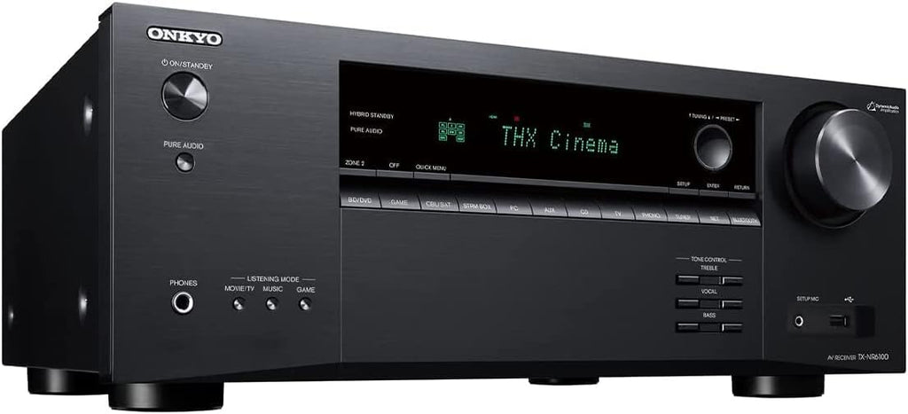 Onkyo TX-NR6100 7.2 Channel THX Certified Network AV Receiver - Black