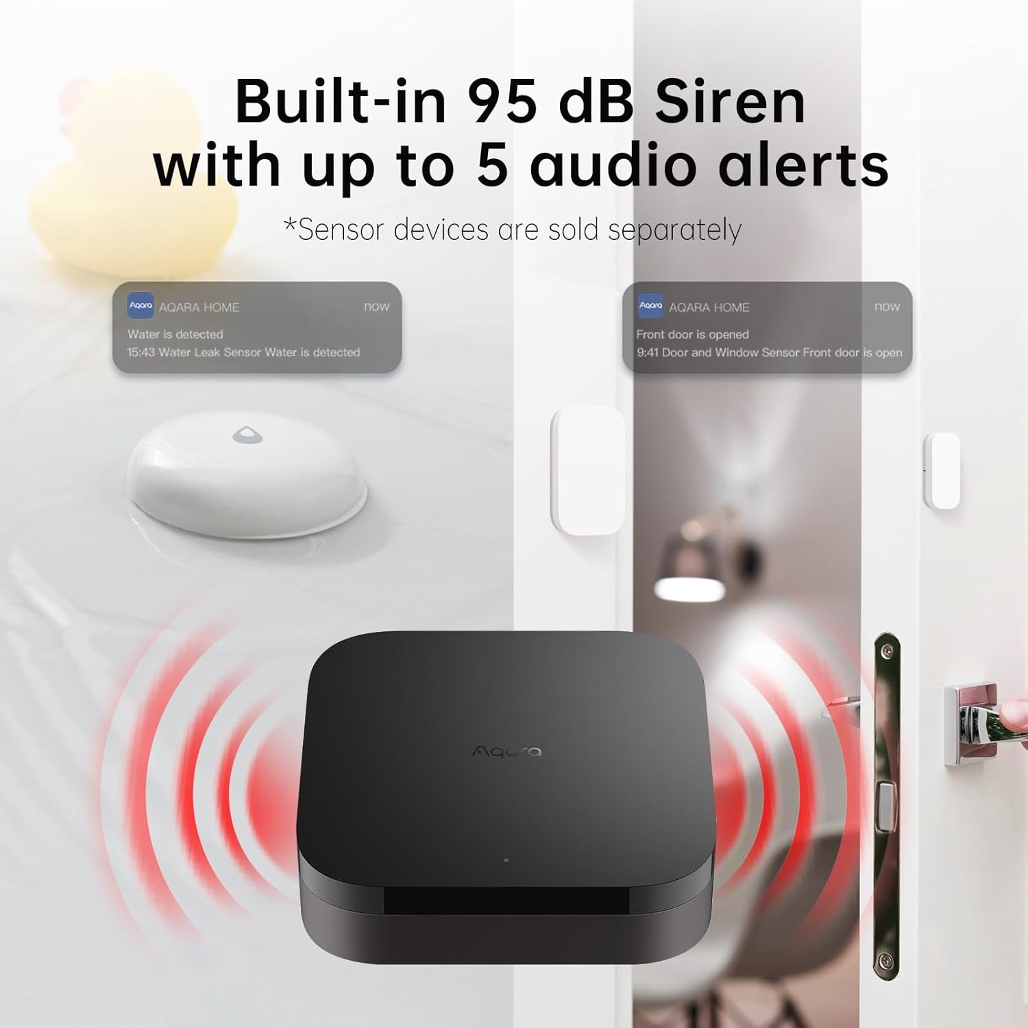 Aqara Smart Home Hub M3 for Advanced Automation, Matter Controller, Thread Border Router, Features Zigbee, Bluetooth, Wi-Fi, PoE, IR, Supports Apple HomeKit, Alexa, SmartThings, Home Assistant, IFTTT
