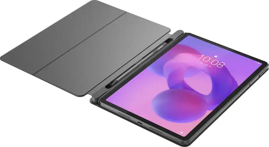 Lenovo Idea Tab 11" Tablet with Pen & Folio Case - Dimensity 6300 / 8GB RAM / 128 GB Storage/Android 15/2.5K / 90 Hz/Luna Grey
