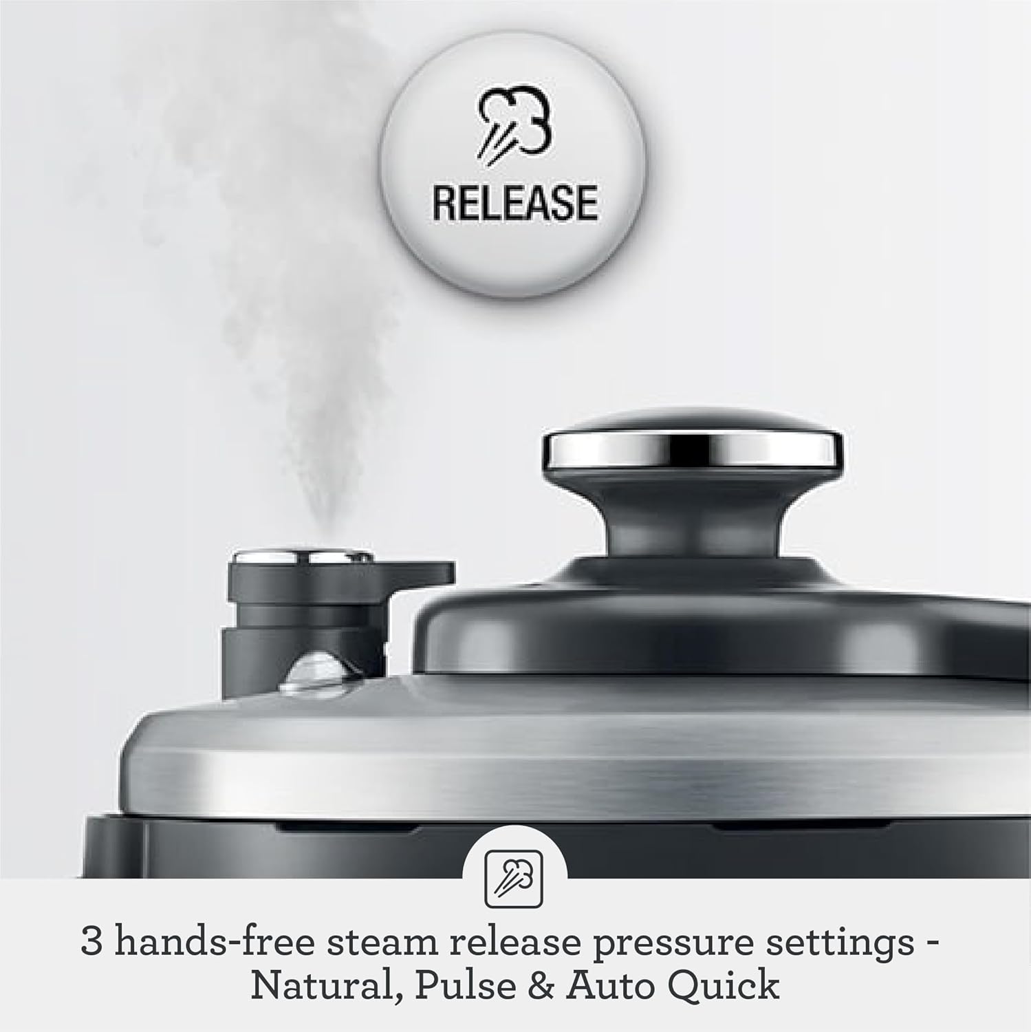 Breville Fast Slow Go Pressure Cooker BPR680BSS, Brushed Stainless Steel