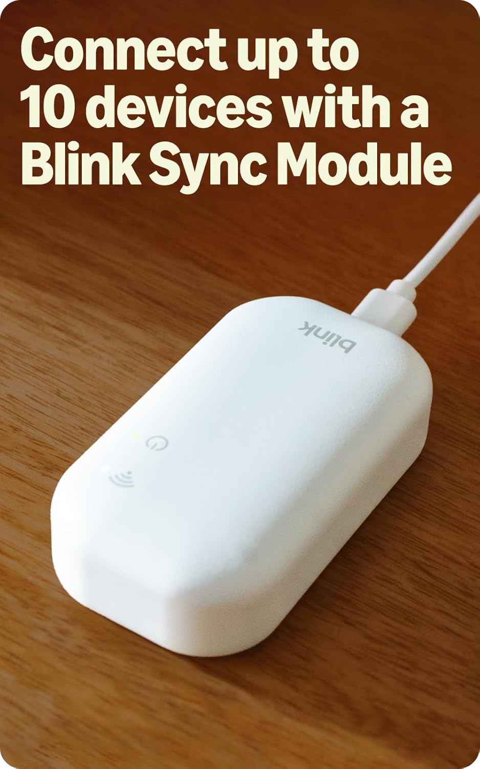 Blink Outdoor 2K+ (newest model) — Wireless smart security camera, 2K video resolution, enhanced audio, two-year battery. Sync Module Core included — 1 camera system (Black)