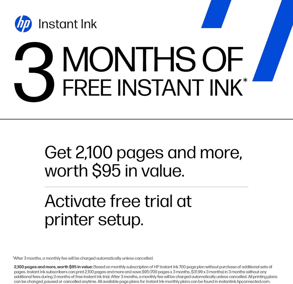 HP Envy Photo 7975 Wireless Color Inkjet Photo Printer, Print, scan, Copy, Easy Setup, Mobile Printing, Best-for-Home, 3 Month Instant Ink Trial Included, AI-Enabled (B63K3A)