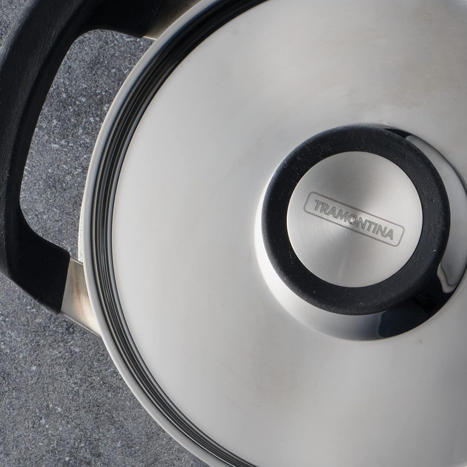 Tramontina Nesting 6 Pc Stainless Steel Tri-Ply Clad Sauce Pan and Stock Pot Set, 80116/048DS