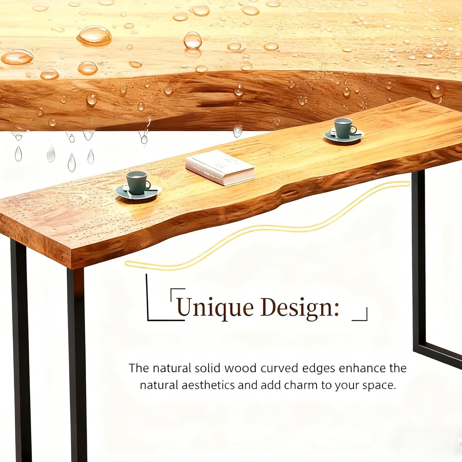 62.9in Bar Table,Solid Wood Narrow Counter Height Table, Industrial Kitchen Dining Table, for Coffee Shop, Living Room, Party Room, Small Space, Pub (62.9 * 17.71 * 41.3in)