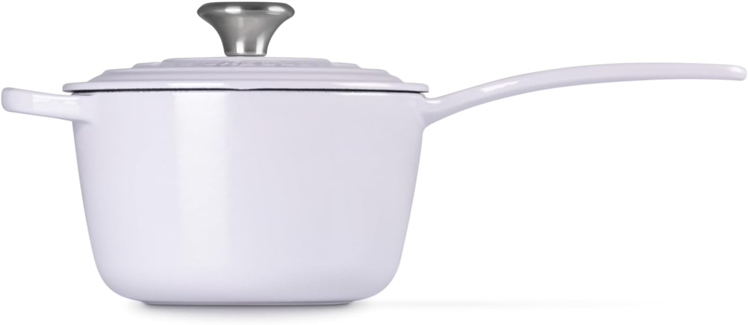 Le Creuset Enameled Cast Iron Signature Saucepan, 1.75 qt., Shallot