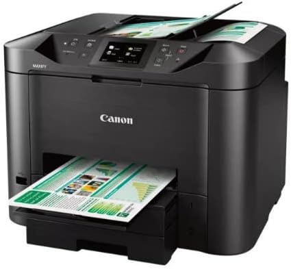 Canon Office and Business MB5420 Wireless All-in-One Printer,Scanner, Copier and Fax, with Mobile and Duplex Printing, Black, Desktop