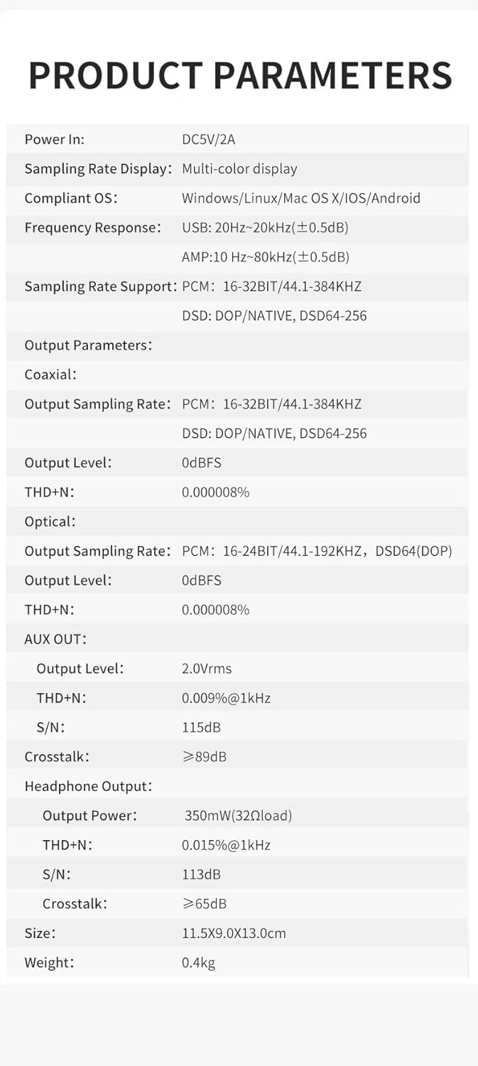 xDuoo DT-01 HiFi Phone DAC Pre-Amp Player Transforms Dock, Turntable for Phone Convert Output Coaxial/Optical/Aux Audio to decoder or Amplifier
