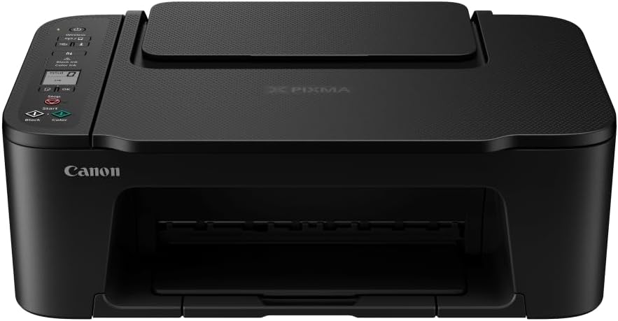 Canon PIXMA TS3720 - Wireless All-in-One Home Office Printer, Copier, Scanner, Mobile Friendly, Black