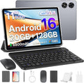 Tablet 11 inch, Android 16 Tablet with Octa-Core & Gemini AI, 20GB RAM+128GB ROM (1TB Expandable), 13MP+8MP Camera, 8800mAh, Wi-Fi 6, Widevine L1, 2-in-1 Tablet with Keyboard, Mouse & Stylus (Gray)