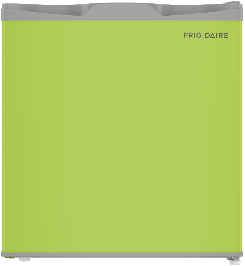 Frigidaire EFR115-GREEN 1.6 Cu Ft Compact Fridge for Office, Dorm Room, Mancave or RV, Green