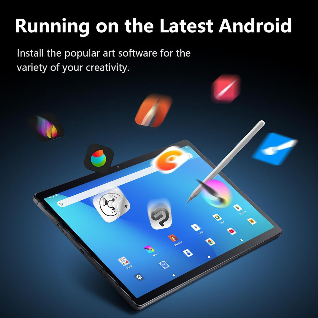 RubensTab T14 Drawing Tablet No Computer Needed,14.1 inch FHD Display,standalone,Octa-Core CPU,Pre-Installed Drawing Apps & Tutorials,More Bonus Items for Beginners, Artists, Students