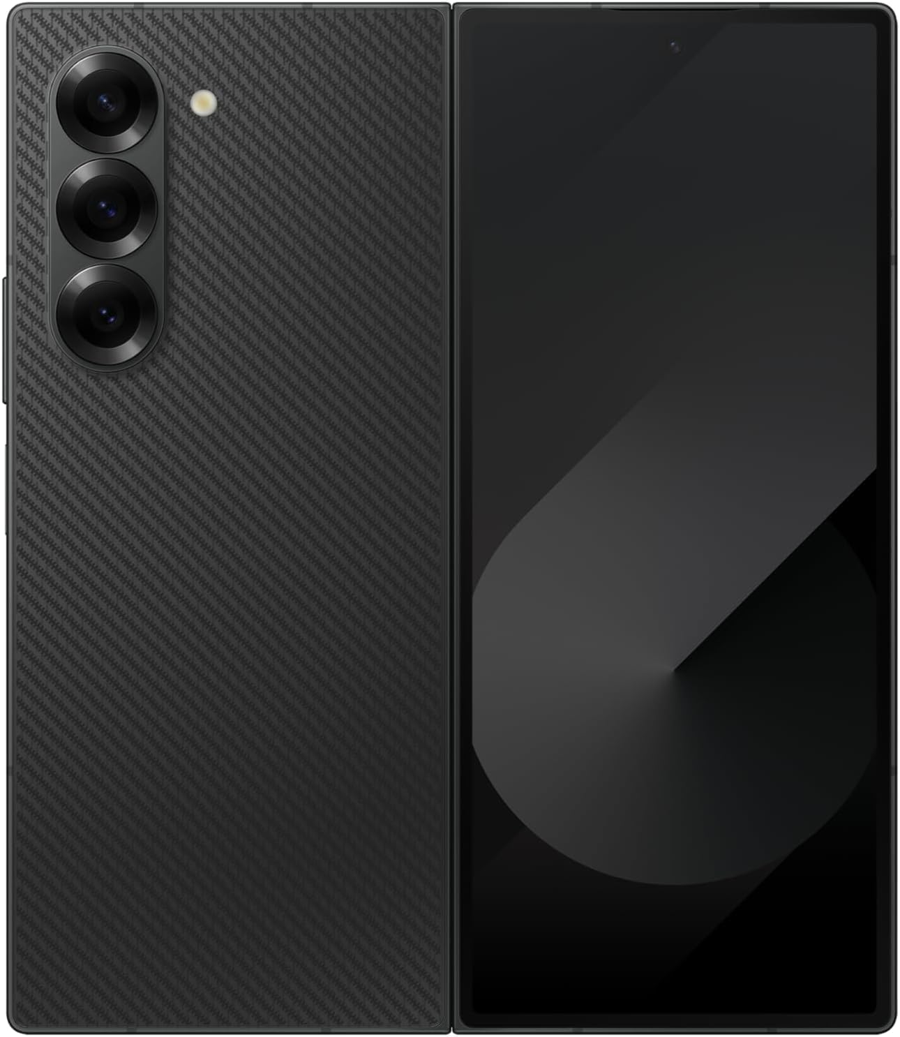 Samsung Galaxy Z Fold 6 5G US Version, 512GB, Crafted Black - Unlocked (Renewed)
