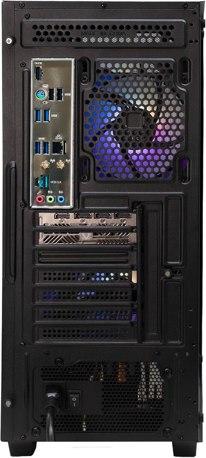 ZOTAC MEK AI-Enhanced Gaming PC Desktop Computer - NVIDIA GeForce RTX 5050, AMD Ryzen 5 5500 4.2GHz, 16GB DDR4, 1TB NVME M.2 SSD, 650W 80+ Gold PSU, WiFi 6E, Windows 11 Home