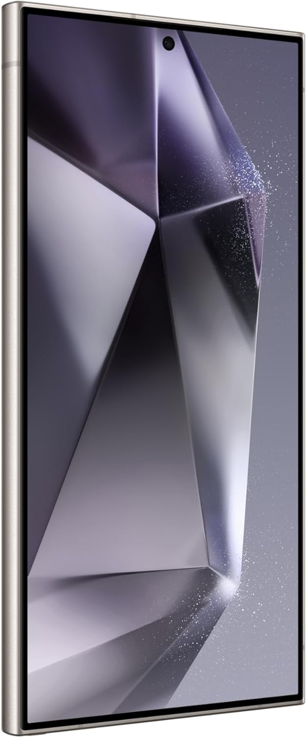 Samsung Galaxy S24 Ultra 5G, 256GB, Titanium Violet - Unlocked (Renewed)