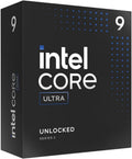 Intel Core Ultra 9 Desktop Processor 285K - 24 cores (8 P-cores + 16 E-cores) and 24 threads - Up to 5.7 GHz unlocked - 40 MB Cache - Compatible with Intel 800 series chipset-based motherboards - Inte