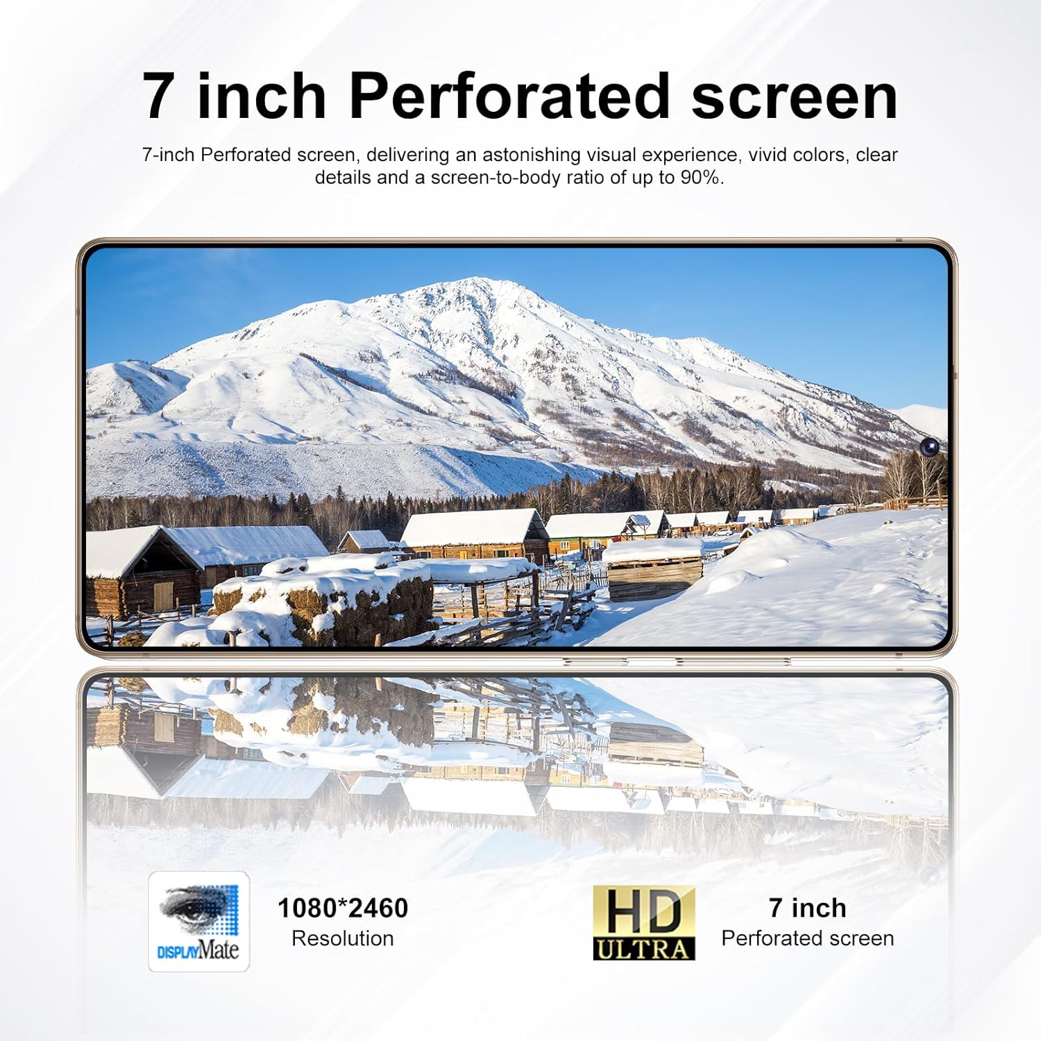 I26 Ultra Unlocked Phone: Built-in Stylus, 12GB+512GB, Snapdragon 8 Gen 3 | 108MP Camera & 6800mAh Battery | 5G Android 15 (Titanium Rosered)