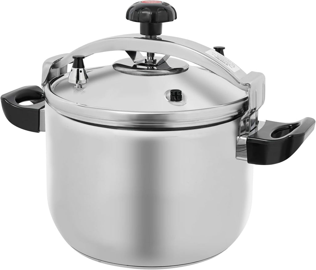 Stainless Steel Pressure Cooker, 26 Quart Electric Multi-Cooker, Fast & Safe Home Kitchen Appliance for Cooking Meal Prep Large Family Dinners & Entertaining 201 Stainless Steel Pot with Lid