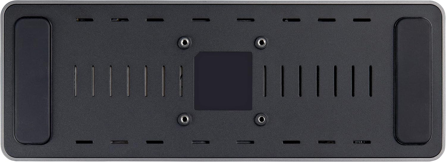 StarTech.com USB-C / USB-A Hybrid Docking Station for MacBook Pro / Air M1 M2 M3 M4 & Windows, Universal Triple 4K 60Hz HDMI DP Dock, Thunderbolt Compatible, 85W Laptop Charging - TAA, Black & Gray