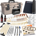 GLORYFIRE Deluxe Universal Gun Cleaning Kit - Highly Effective Cleaning Solutions for Hunting and Shooting - Compact