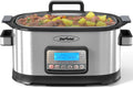 11-in-1 Multi Cooker 6.5QT, Programmable slow cooker with Nonstick Removable Pot, Digital Display, Adjustable Temp & Time for Slow Cook, Saute, Steam, Rice, Yogurt, Warmer