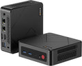 BOSGAME E4 Mini PC, Mini Computers with AMD Ryzen 5 3550H, 16GB DDR4 512GB PCIe SSD, Dual RJ45, 4K Triple Display, USB-C, USB 3.2, Wi-Fi 5/BT 5.0, Desktop Computer for Office, Home & Streaming