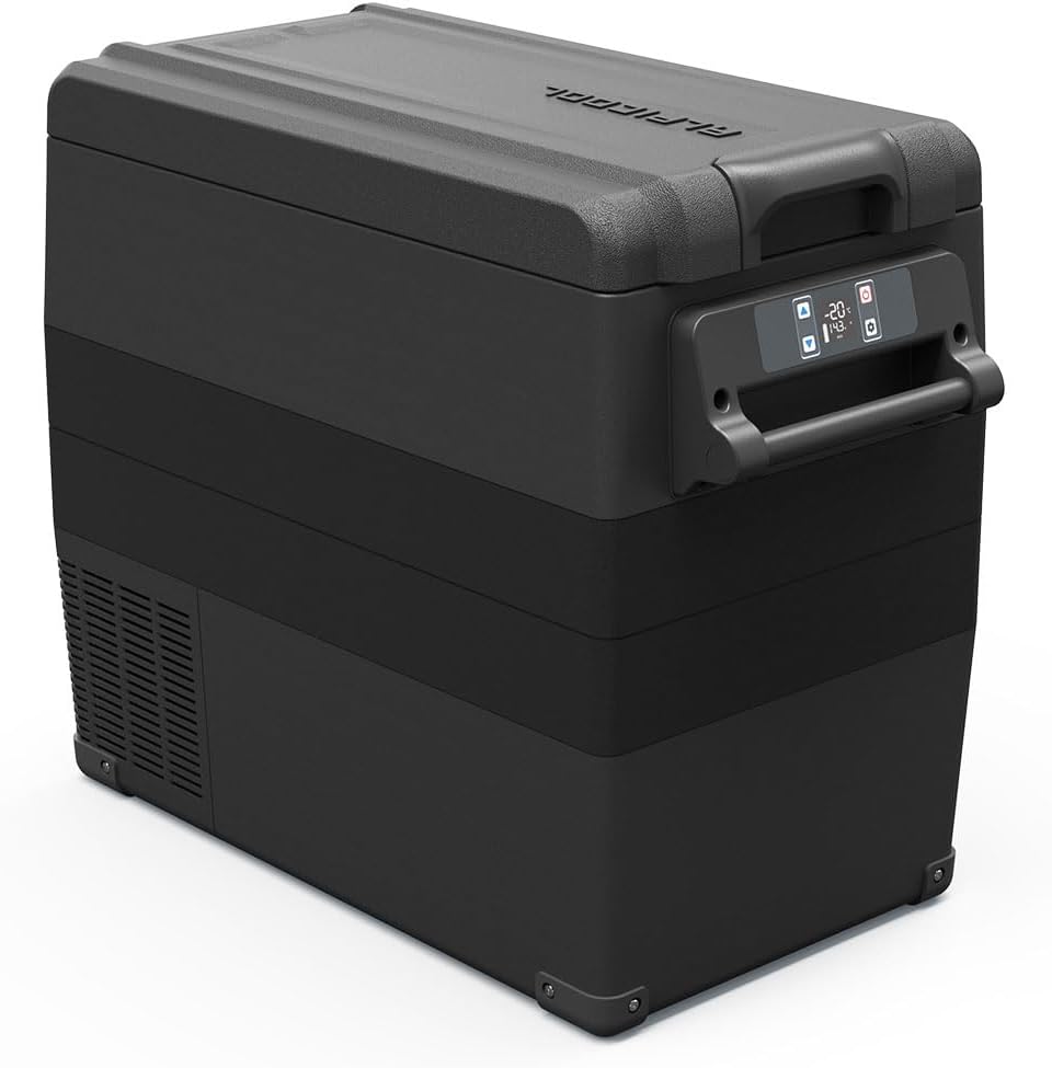 Alpicool NCF55 Portable Fridge Freezer,12 Volt Car Refrigerator, 52 Quart (49.4 Liter) Fast Cooling 12V Car Fridge -4℉~68℉,for Outdoor, Camping, RV, Truck