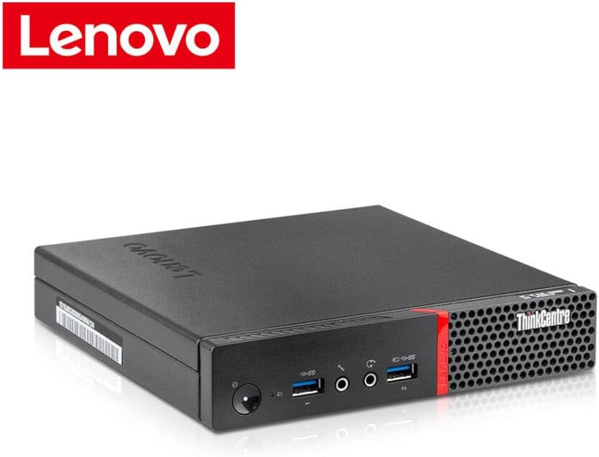 Lenovo ThinkCentre M900 Tiny Desktop Computer Micro PC, Intel Core i5-6500T Up to 3.1 GHz, 16GB RAM, 256GB SSD, USB 3.0, DisplayPort, WiFi, BT Windows 11 Pro (Renewed)