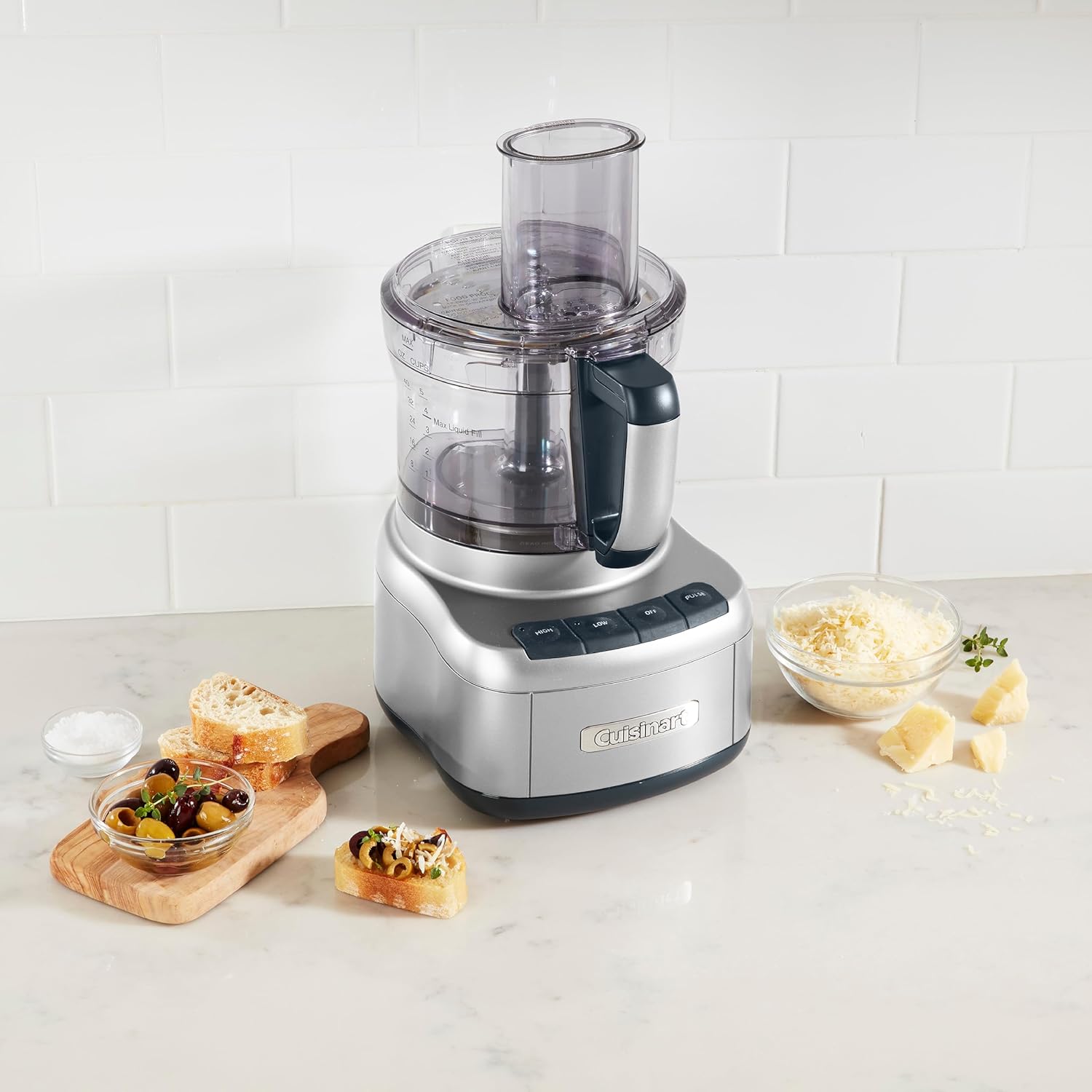 Cuisinart 8 Cup Food Processor - Silver