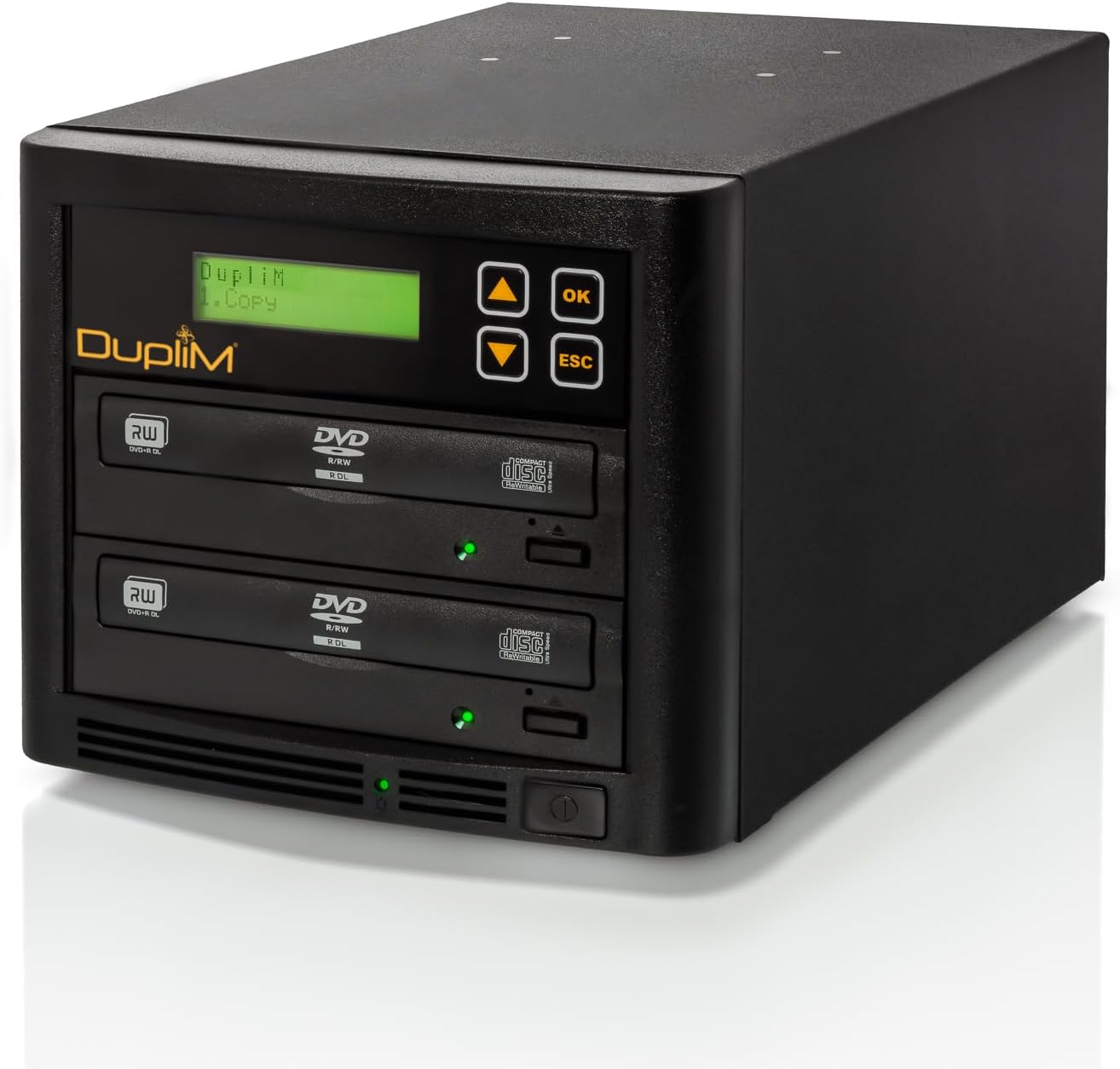 DupliM 1 to 1 DVD CD Cloner Duplicator Stand-Alone Disc Copier Burner