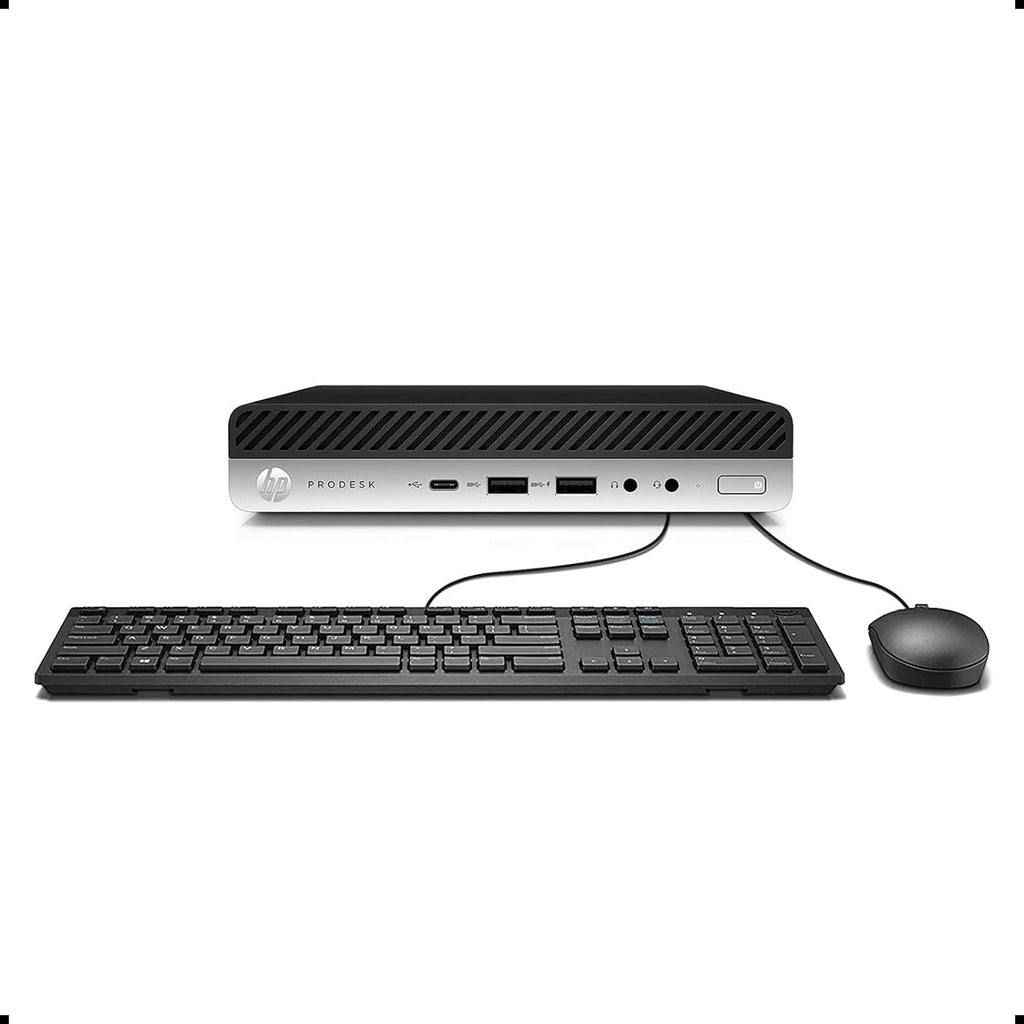 HP ProDesk 600 G3 Desktop Mini Business PC with 21.5" FHD Monitor, Intel Quad Core i5-6500T, 16GB DDR4 RAM, 256GB SSD, DisplayPort, WiFi, BT, Windows 11 Pro(Renewed)