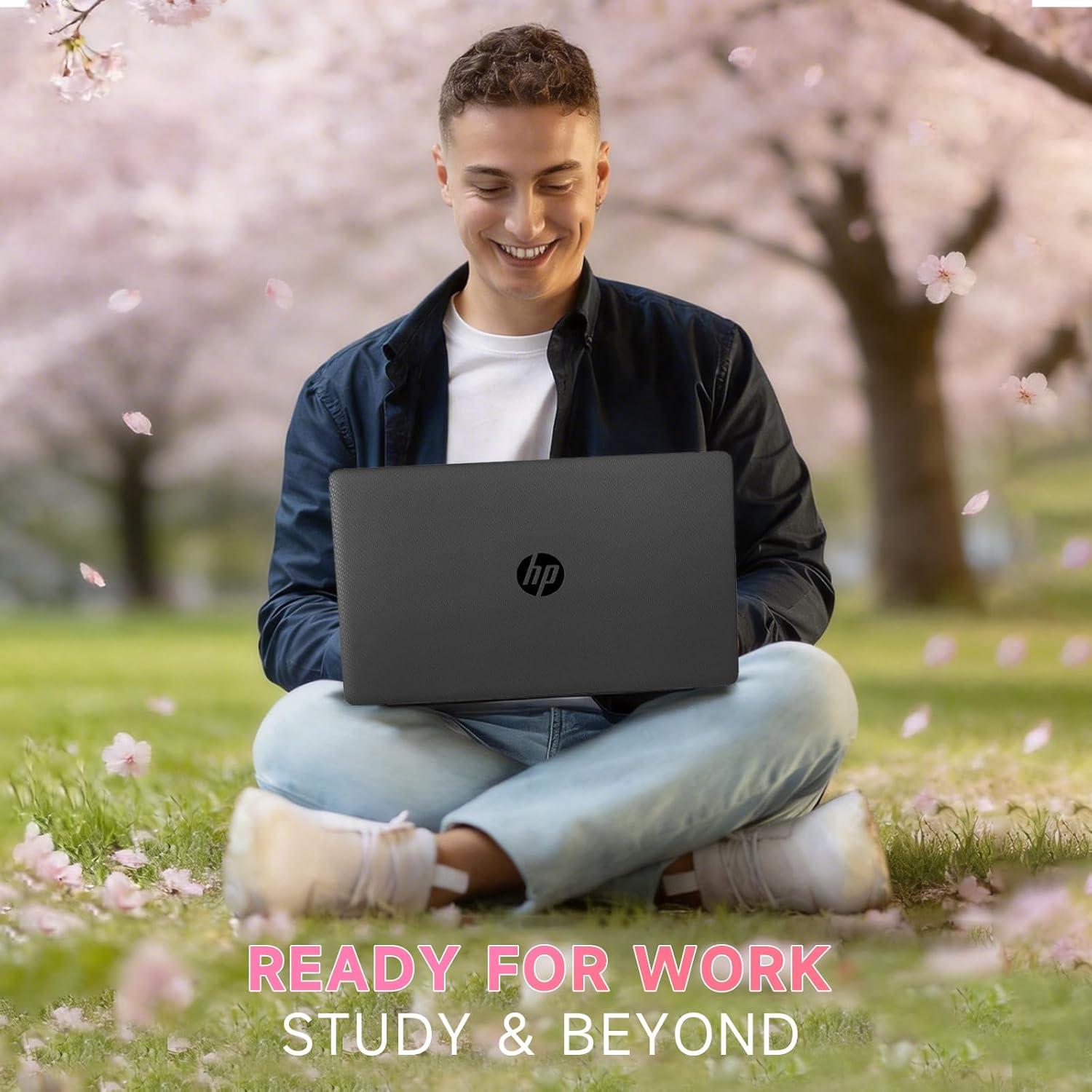HP Flagship 15.6" FHD Business Laptop, AMD Ryzen 7 7730U, 16GB RAM, 512GB PCIe SSD, Office 365 for the Web, Windows 11 Pro, Numeric Keypad, Webcam, Wi-Fi 6, Patented Accessory