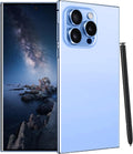 Unlocked Cell Phones Smartphones 5G Phone Android 13 Mobile Phones 8GB+256GB/7 Display/48MP+108MP Camera/6800 mAh/Dual SIM/Build-in Pen (Light Blue)
