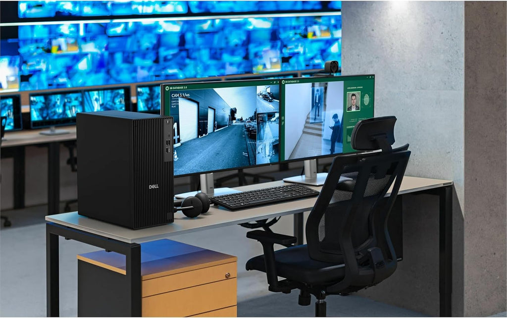 Dell 2026 Pro Tower PC QCT1250 Desktop Computers PC for Home and Business, 14th Gen Intel Processor, Copilot AI, 16GB DDR5 RAM, 1TB PCIe SSD, DisplayPort, HDMI, Support Dual Monitor, Windows 11 Pro