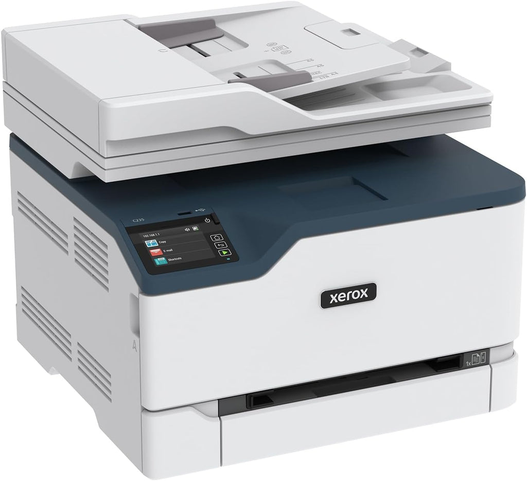 Xerox C235dni Wireless Color Laser All-in-One Printer – Printer Scanner Copier Fax, 24ppm, Wireless Home Office Printer for Laptop & Desktop, Easy to Setup