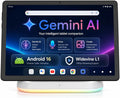 Jeazans 2026 Upgraded Android 16 Tablet with 64GB+1TB Expand, 10.1 inch Tablet with 8-Core, Dock Station, Gemini Ai, WiFi 6, Bluetooth 5.4, 3-Year Protection, Tablet for Students, Kids& Adults