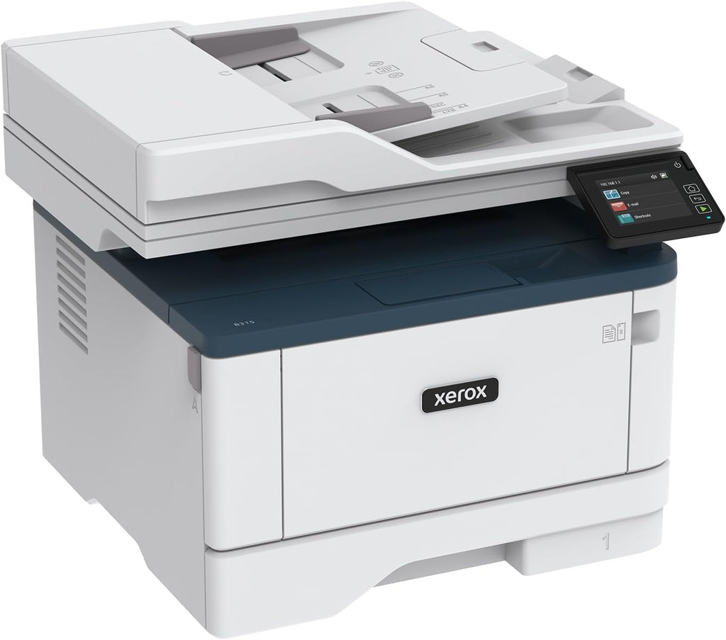 Xerox B315DNI All-in-One, Laser, B&W, Wireless, RADF, Letter, Print, Scan, Copy, Fax, Energy Star Certified, Up to 42PPM