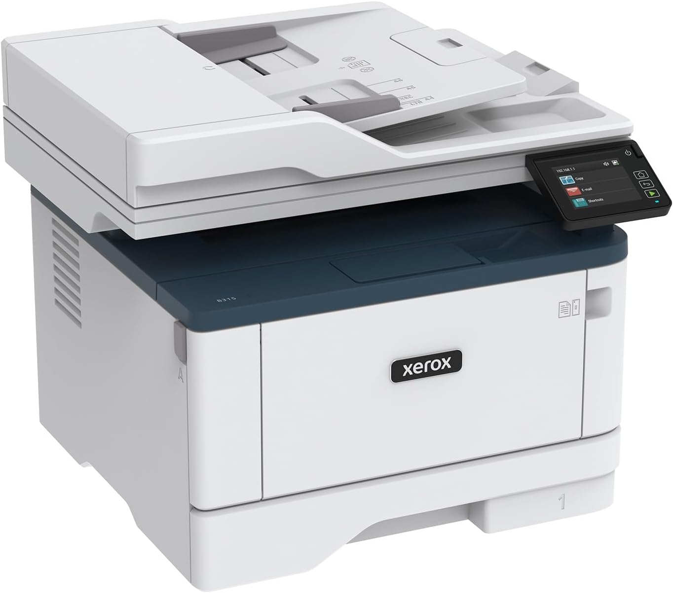 Xerox B315DNI All-in-One, Laser, B&W, Wireless, RADF, Letter, Print, Scan, Copy, Fax, Energy Star Certified, Up to 42PPM